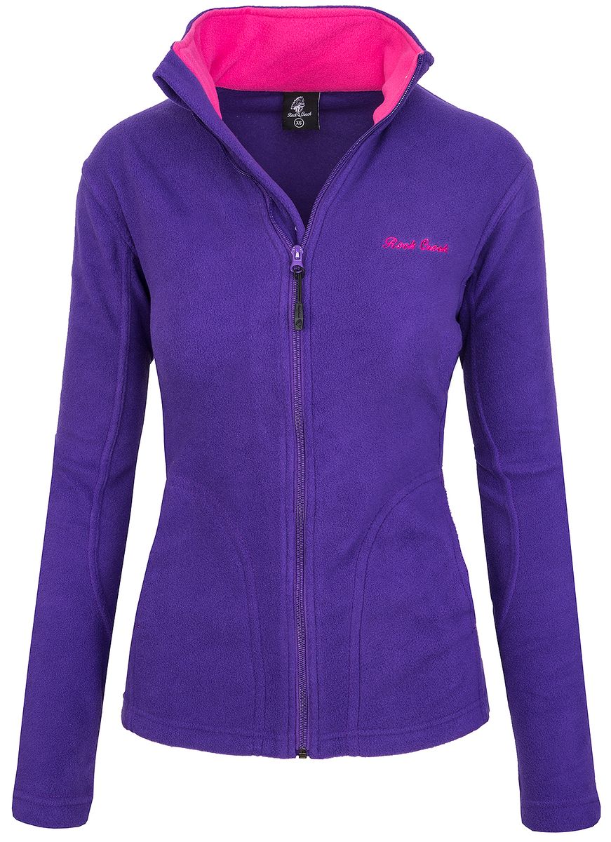 Funktionale Fleecejacke mit Stehkragen