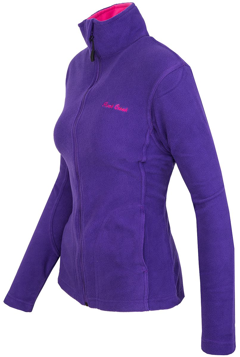 Funktionale Fleecejacke mit Stehkragen
