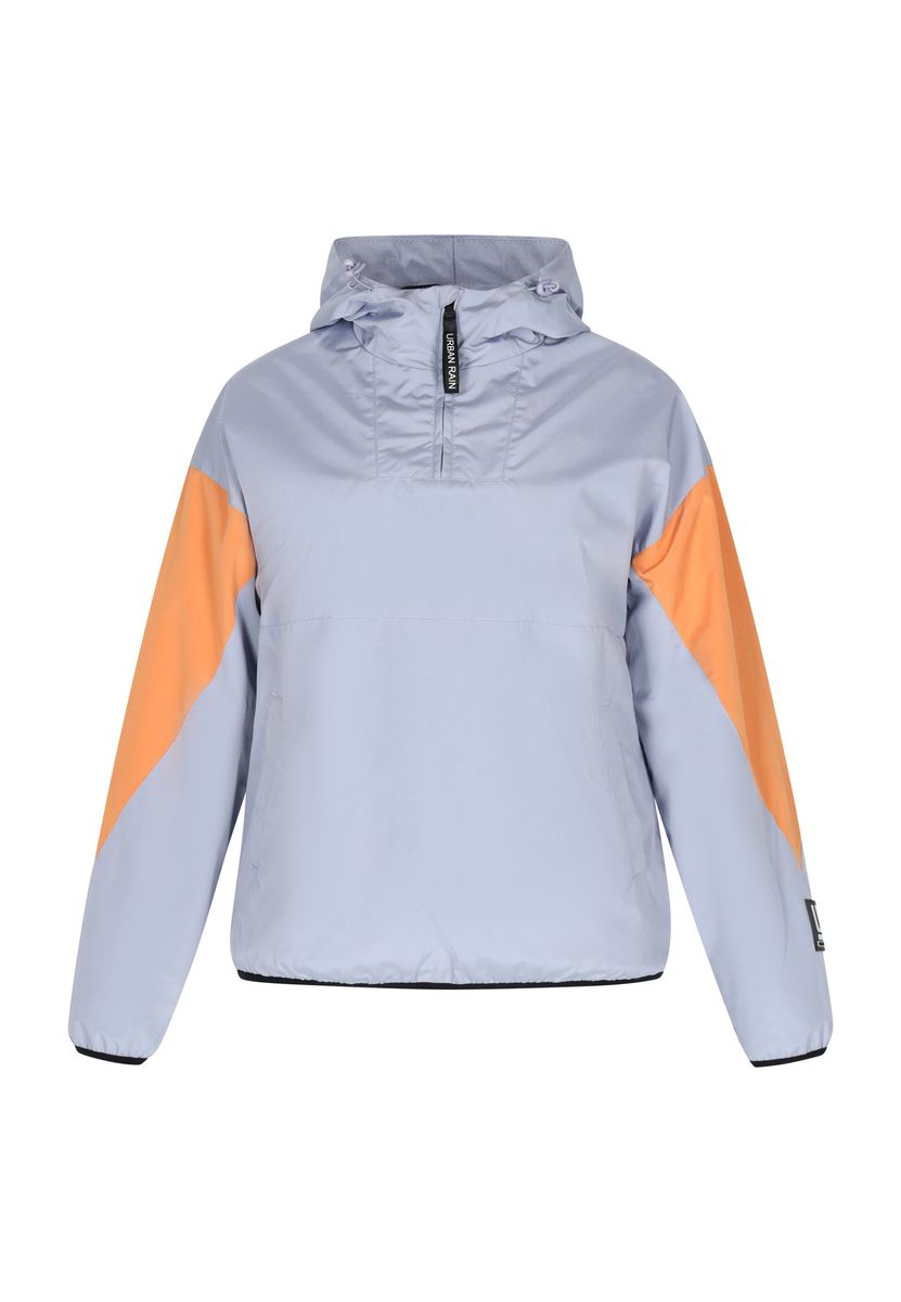 Kapuzen-Anorak mit Colorblocking