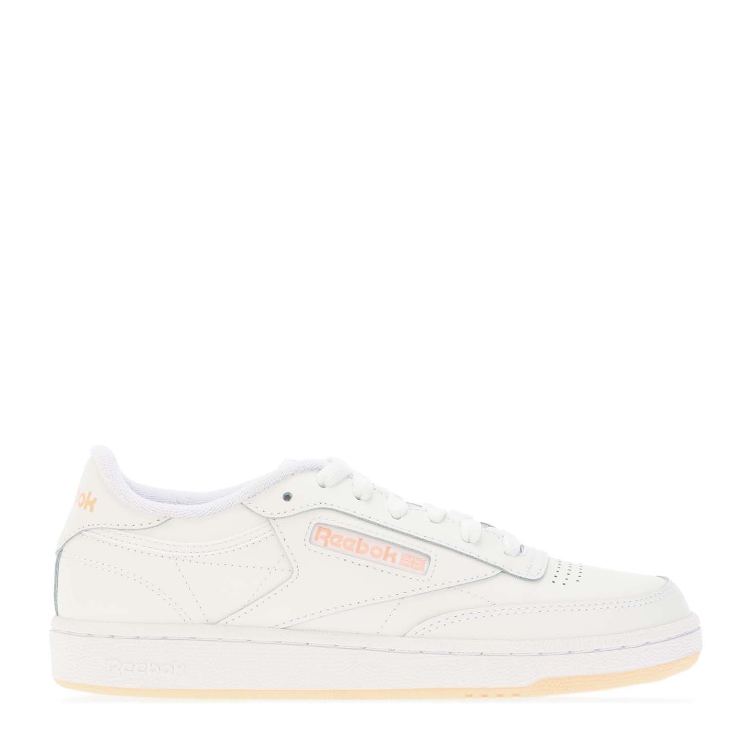 Klassische Leder Low-Top Court-Sneaker