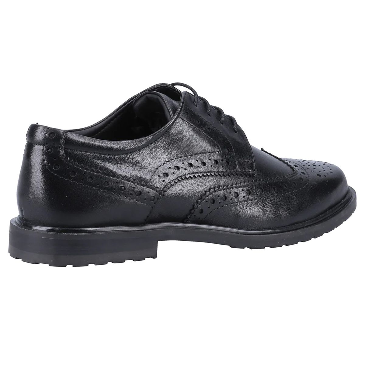 Klassische Leder-Brogues mit Lochmuster