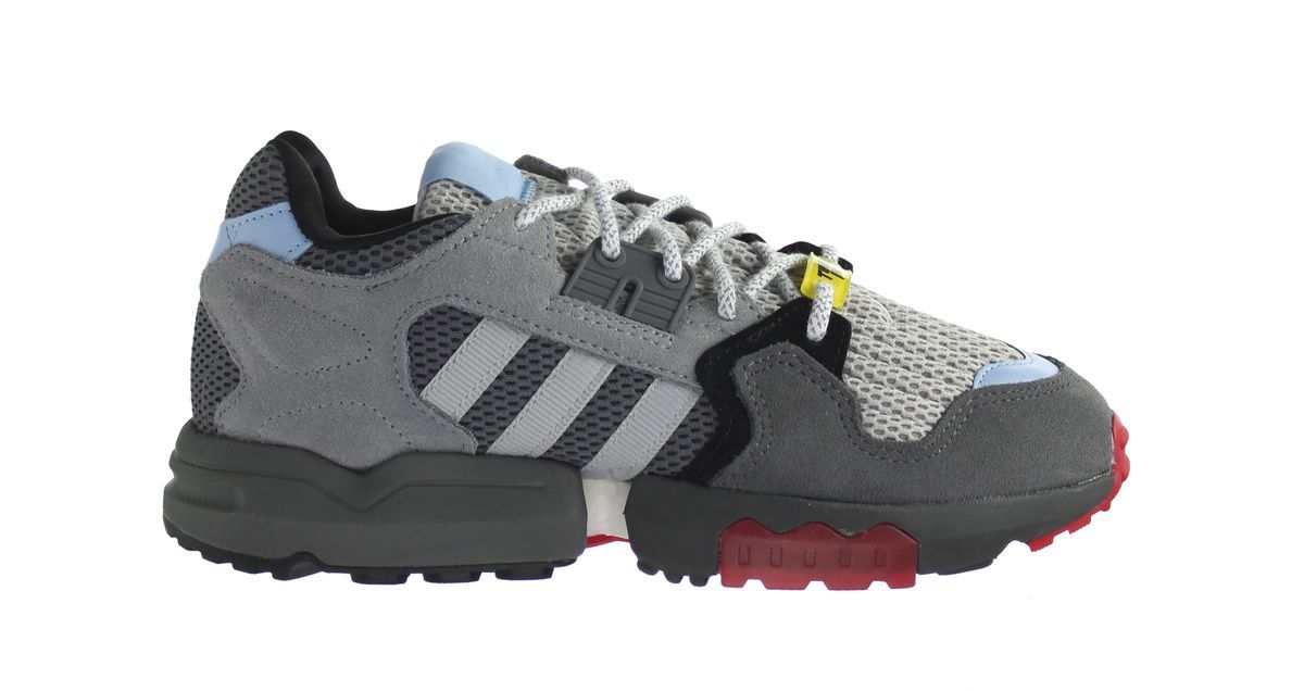 Chunky Mesh- und Wildledersneaker