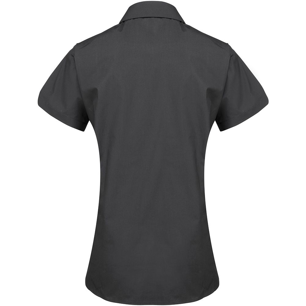 Klassische langärmlige Popeline-Bluse