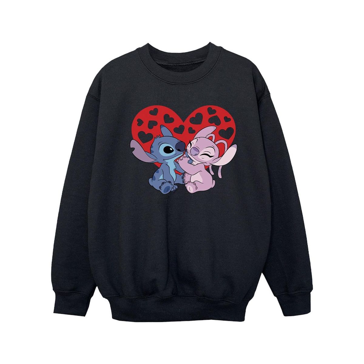 Festliches Stitch Grafik-Sweatshirt