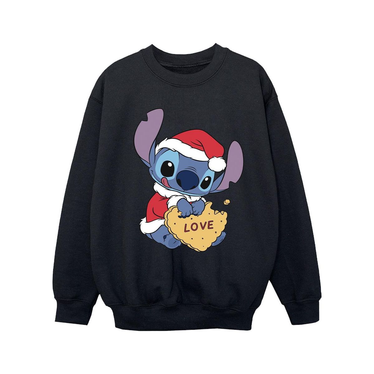 Festliches Stitch Grafik-Sweatshirt