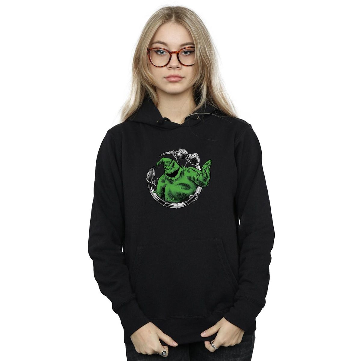 Nightmare Before Christmas Grafik-Kapuzenpullover