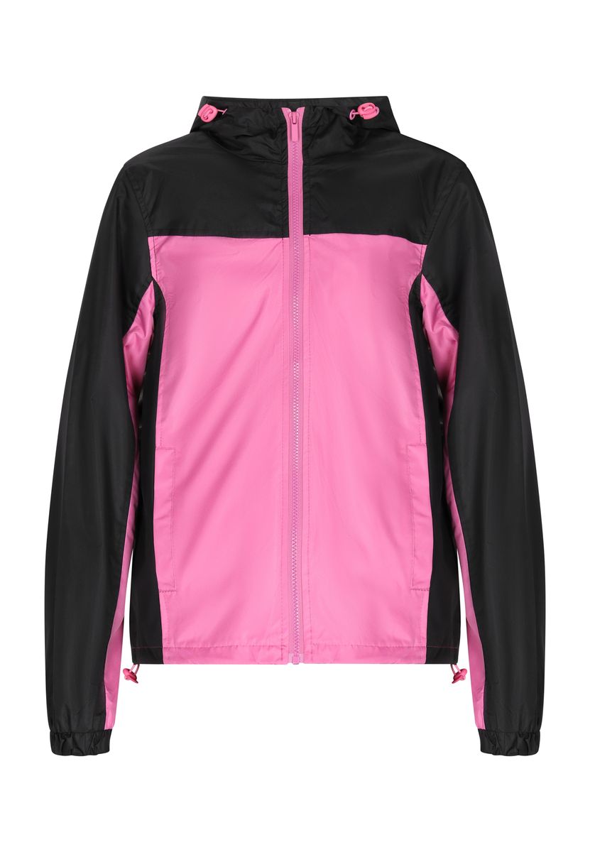 Kapuzenjacke im Color-Block-Design