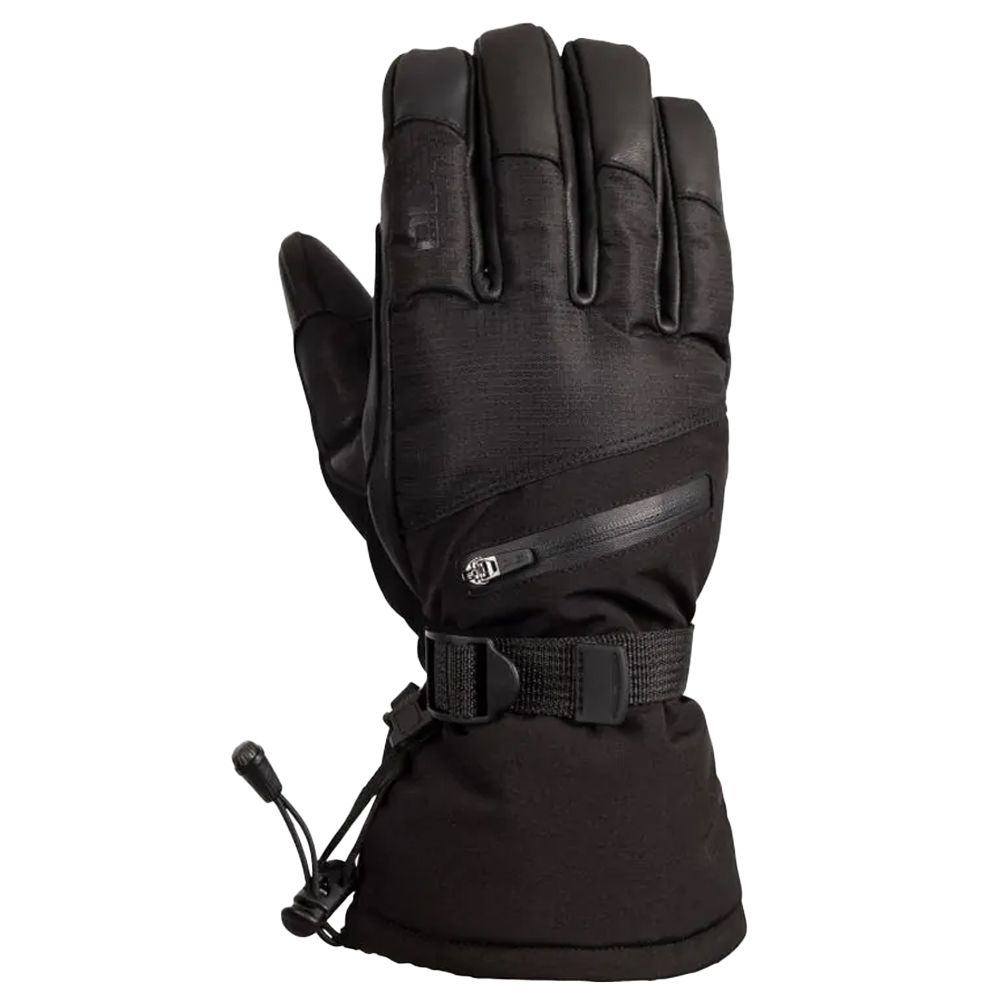 Technische wasserdichte Leder-Skihandschuhe