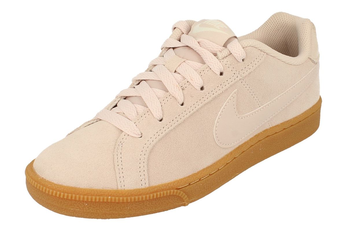 Wildleder Low-Top Court-Sneaker