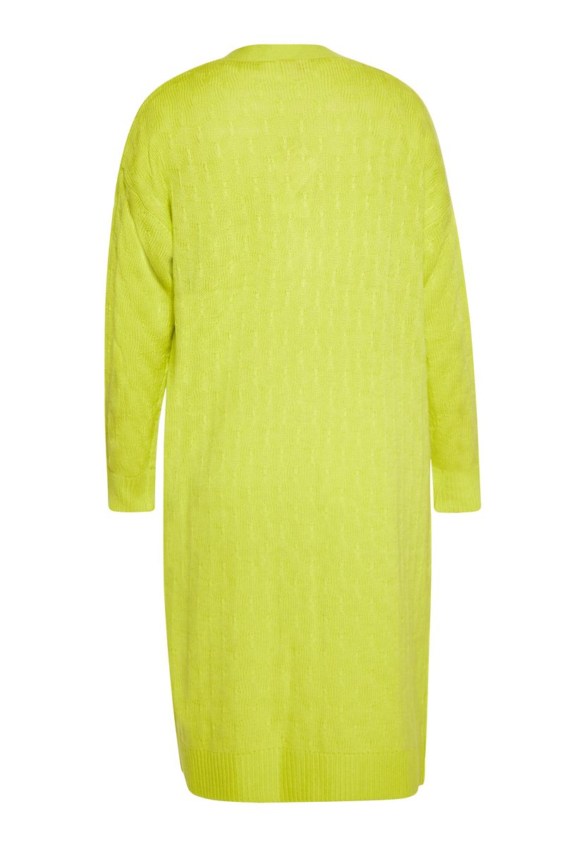 Kurzer Häkel-Cardigan mit Bindeband
