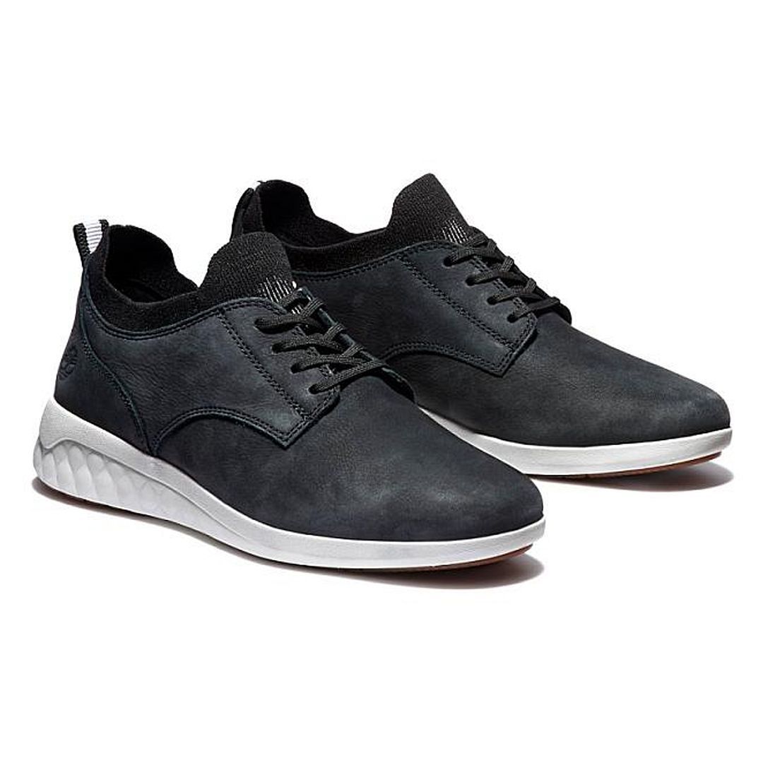 Schlanke Hybrid-Leder-Sneaker