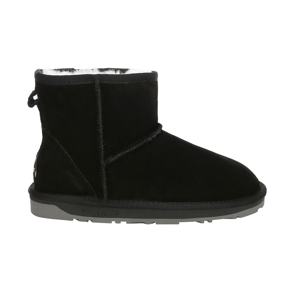 Klassische Mini-Lammfellstiefel