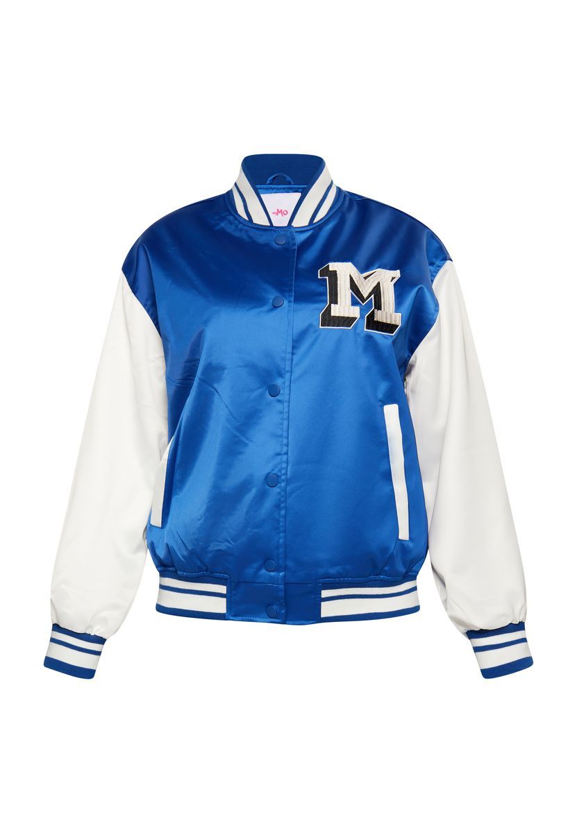 Retro Satin Varsity-Jacke