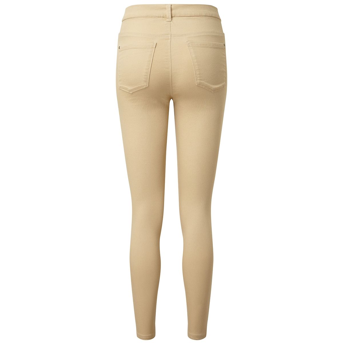 Skinny-Jeggings mit hohem Bund