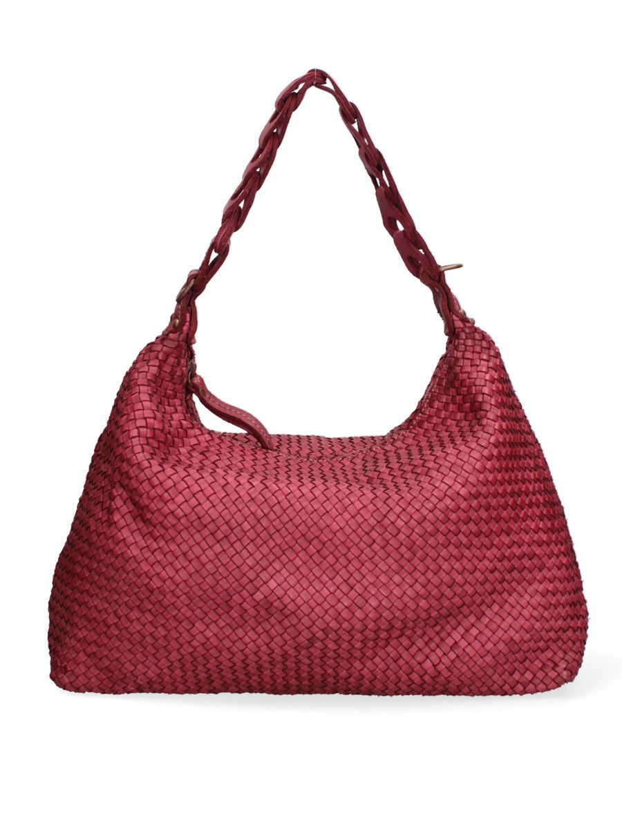 Geflochtene Hobo-Schultertasche