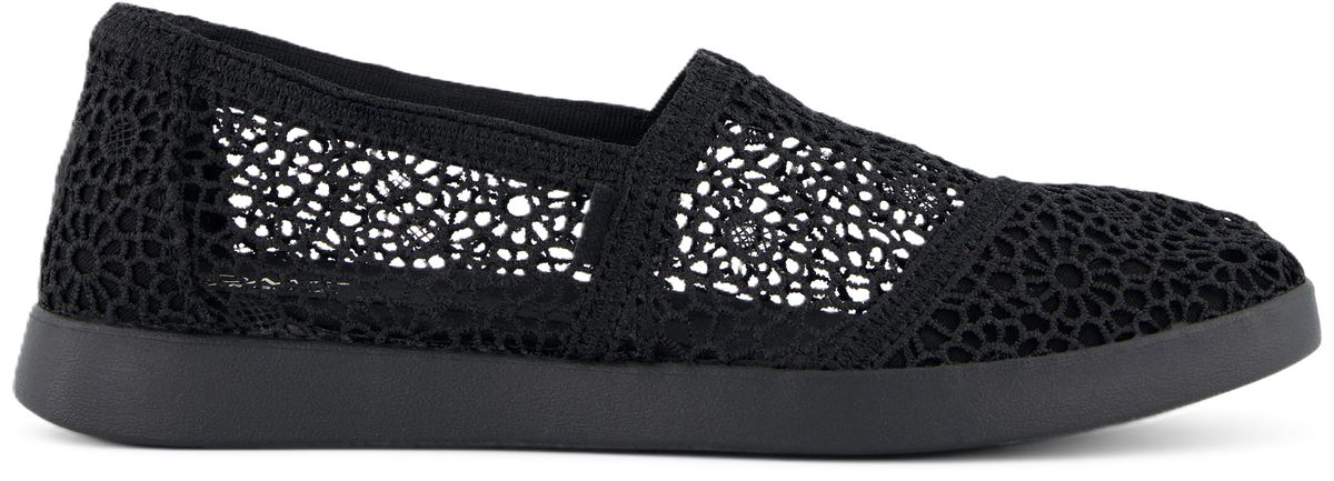 Alpargata Plus Slipper mit Häkelspitze