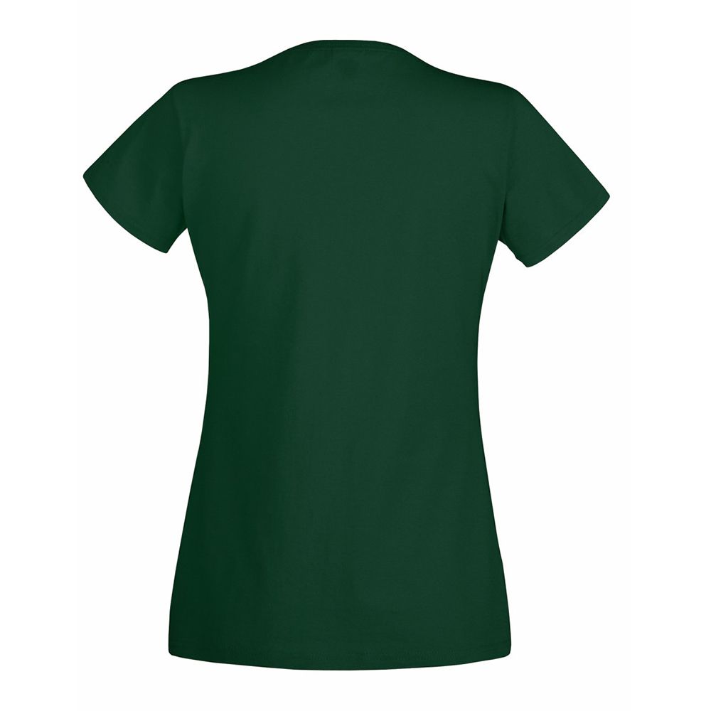 Tailliertes Baumwoll-T-Shirt mit Rundhalsausschnitt