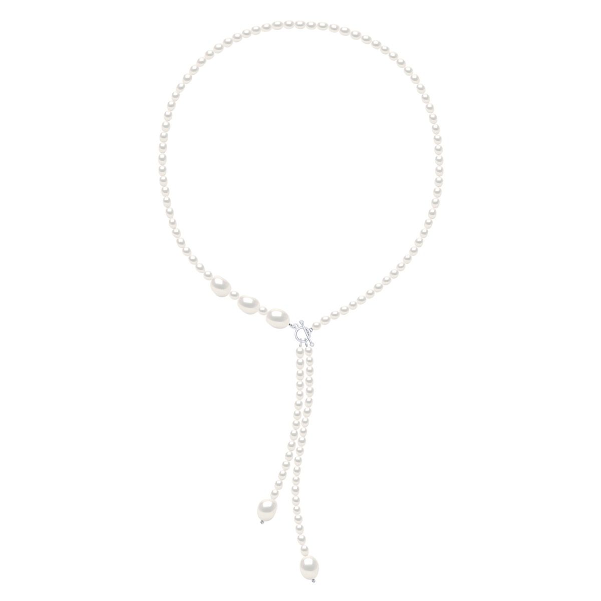 Barockperlen Lariat-Halskette