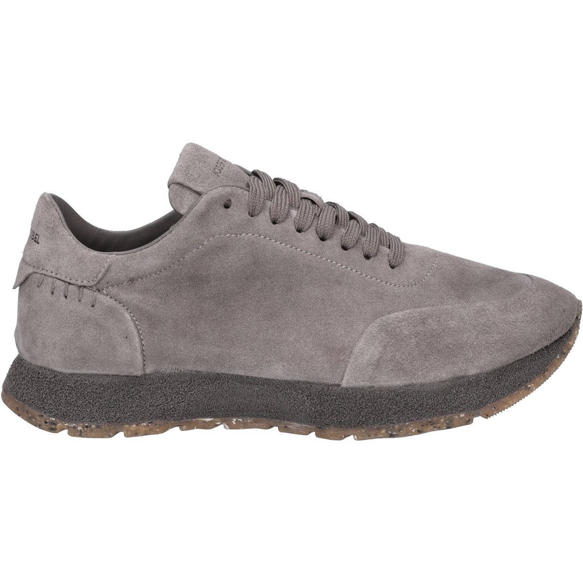 Weiche Plateau-Sneaker aus Veloursleder