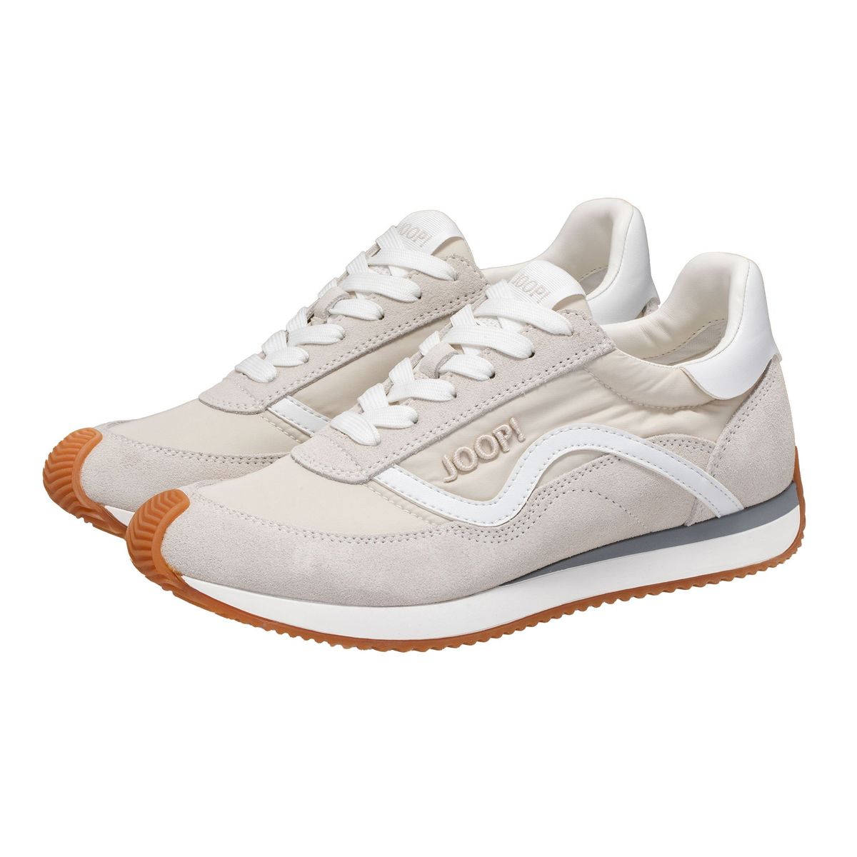 Retro-Sneaker aus Wildleder und Nylon
