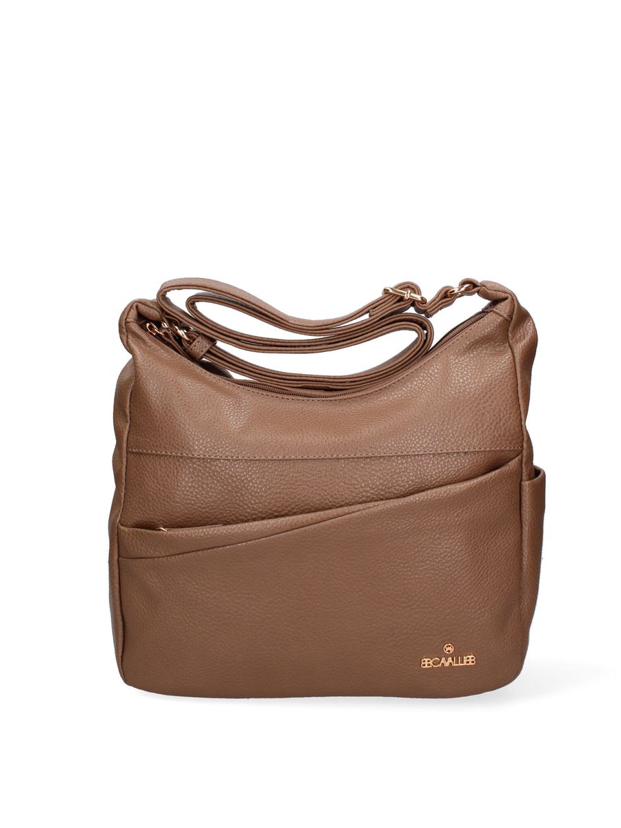 Minimalistische Hobo-Tasche aus Kunstleder