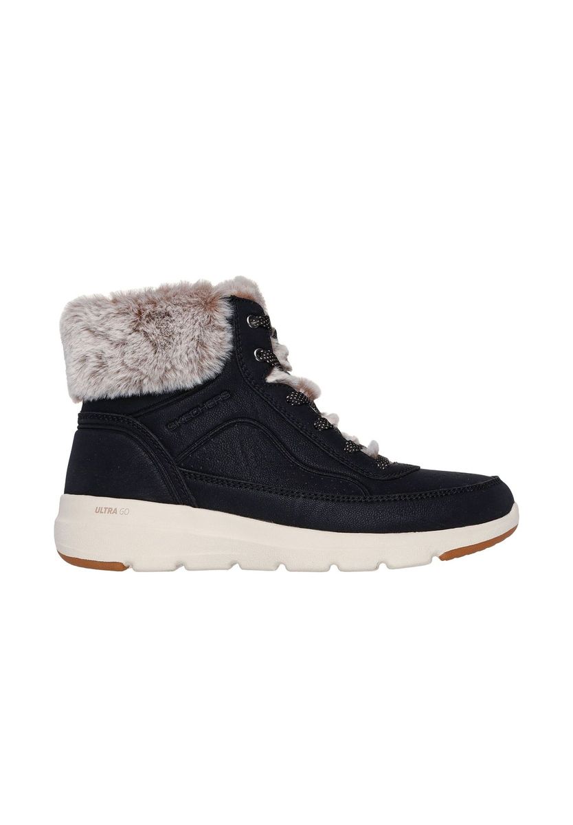 Sportive Winterstiefel mit Kunstfellbesatz