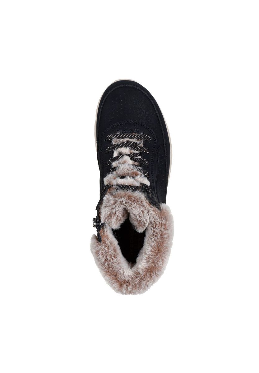 Sportive Winterstiefel mit Kunstfellbesatz