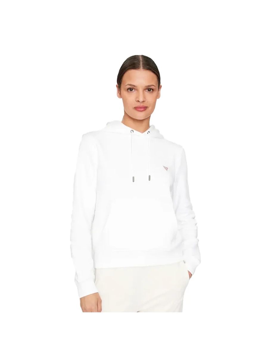 Klassischer Kapuzenpullover mit Logo