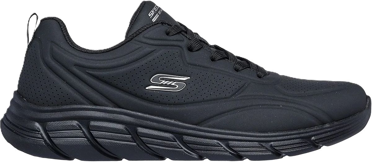Perforierter Low-Top Schnür-Sneaker