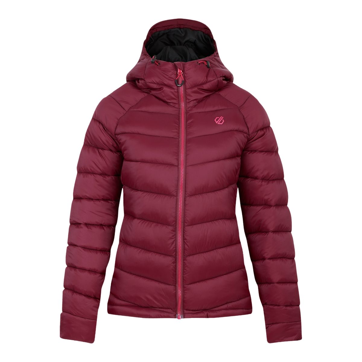 Isolierte gesteppte Kapuzenjacke aus Ripstop