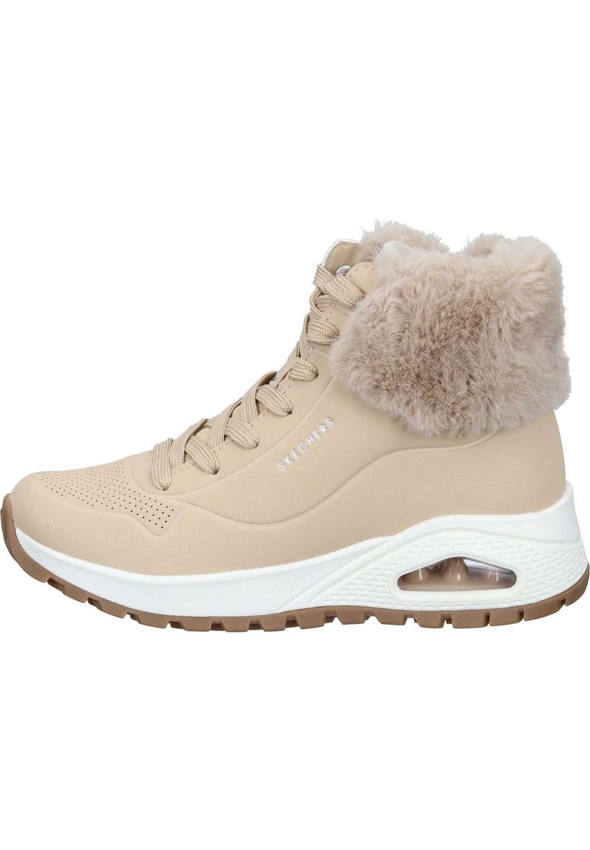 Gefütterte High-Top Sneaker-Boots
