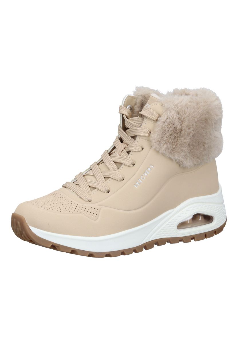 Gefütterte High-Top Sneaker-Boots