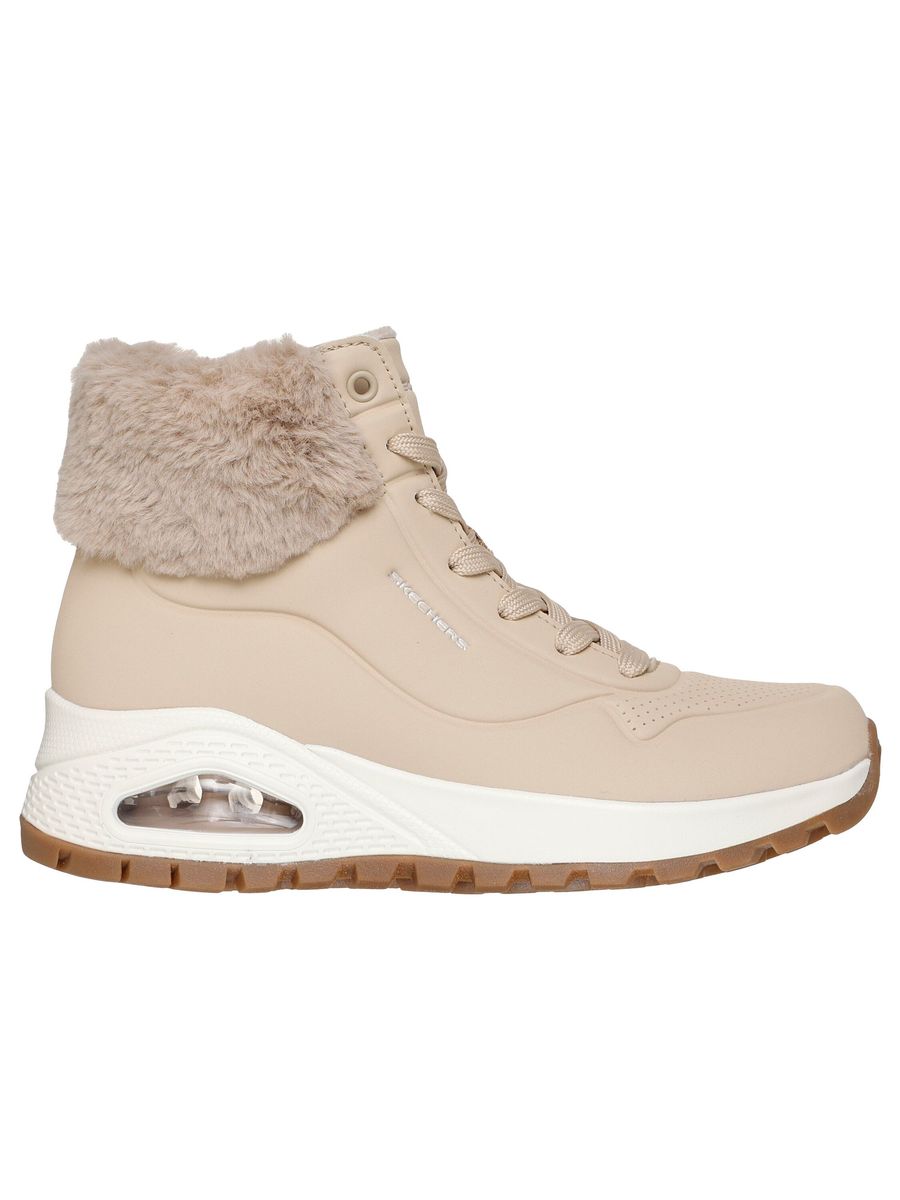 Gefütterte High-Top Sneaker-Boots