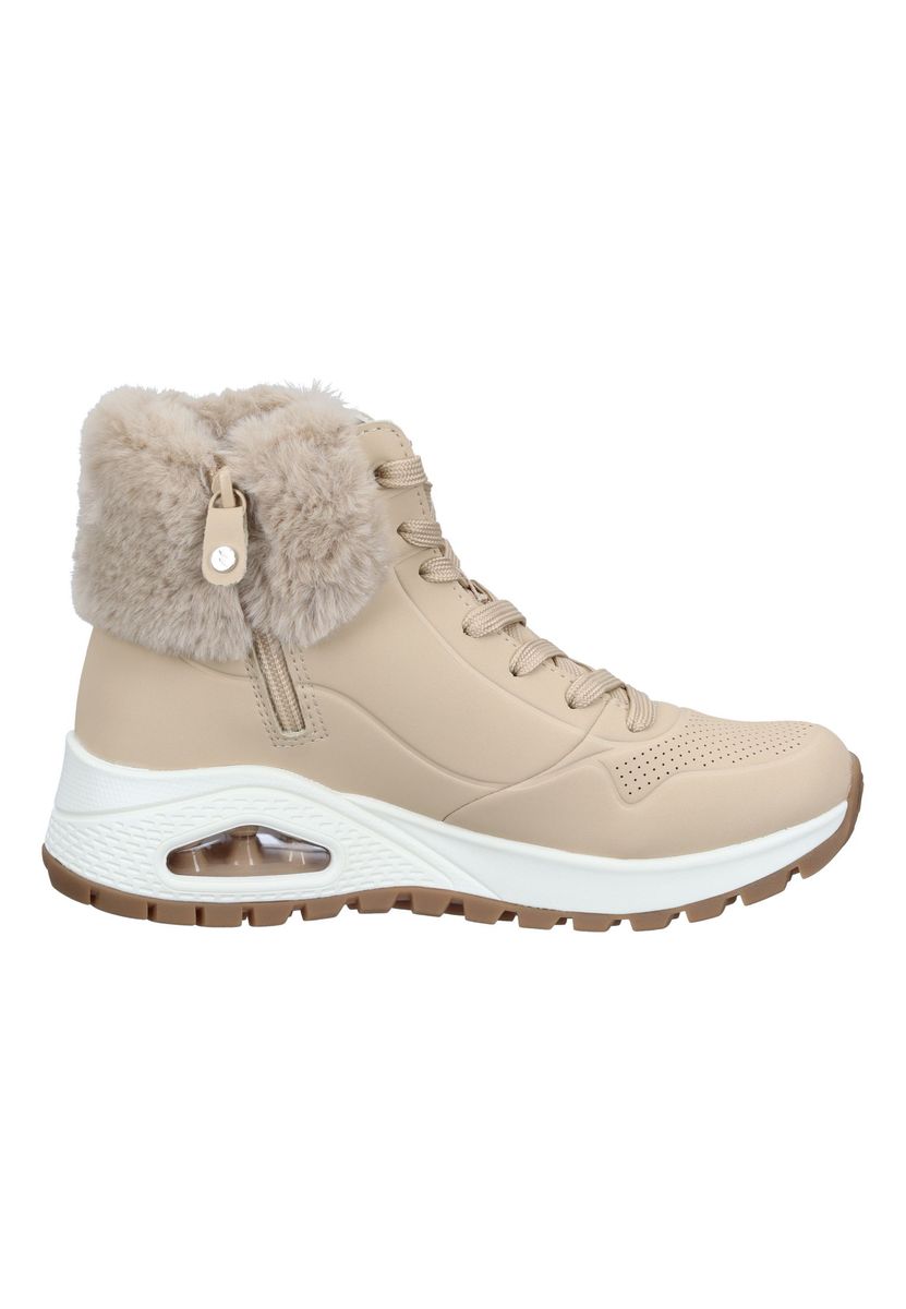 Gefütterte High-Top Sneaker-Boots