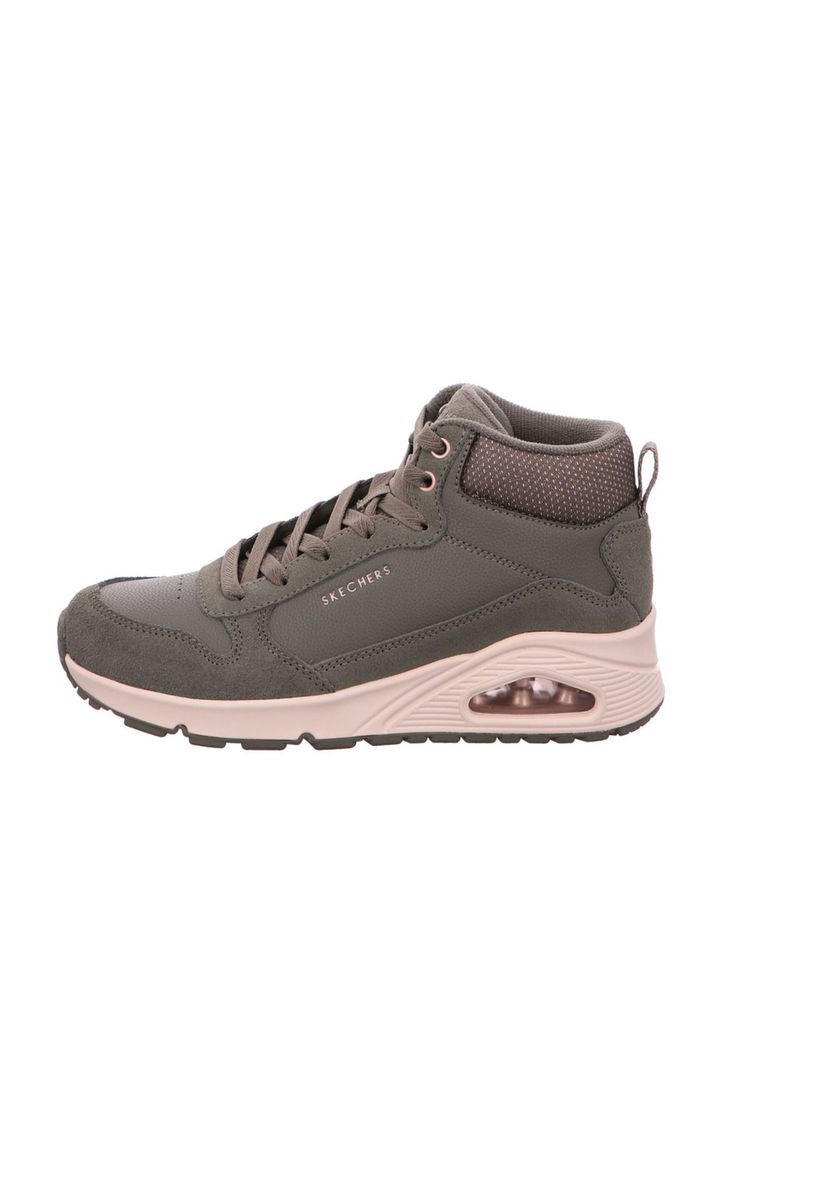High-Top Sneaker mit Keilsohle und Luftpolster