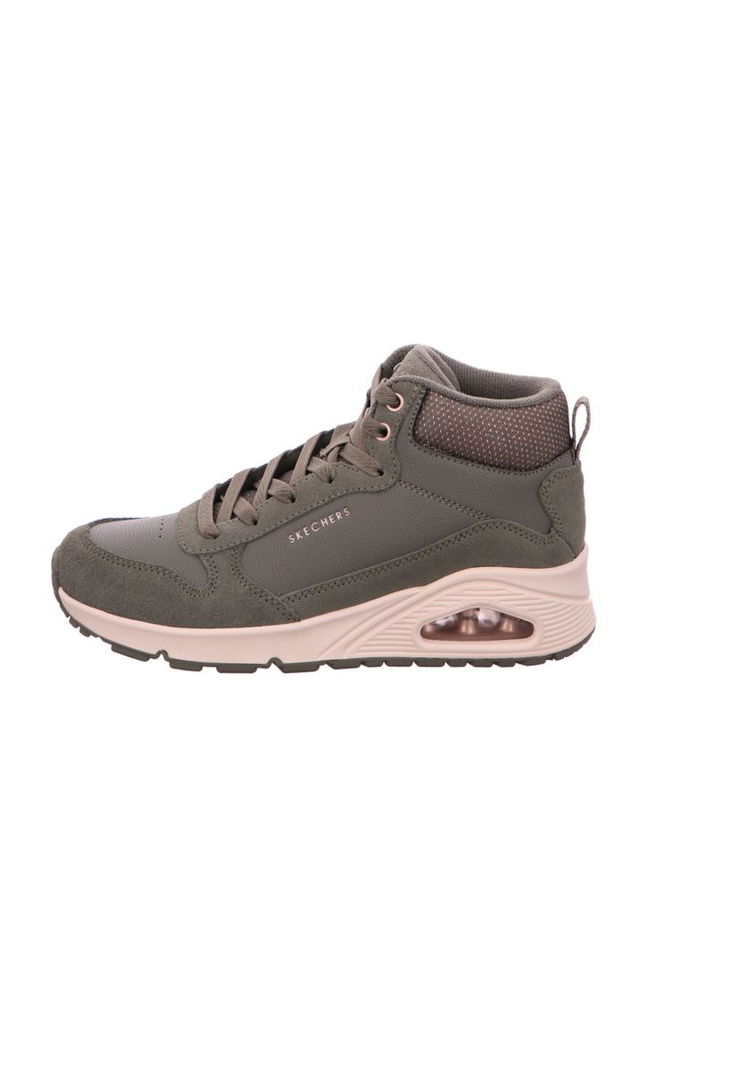 High-Top Sneaker mit Keilsohle und Luftpolster