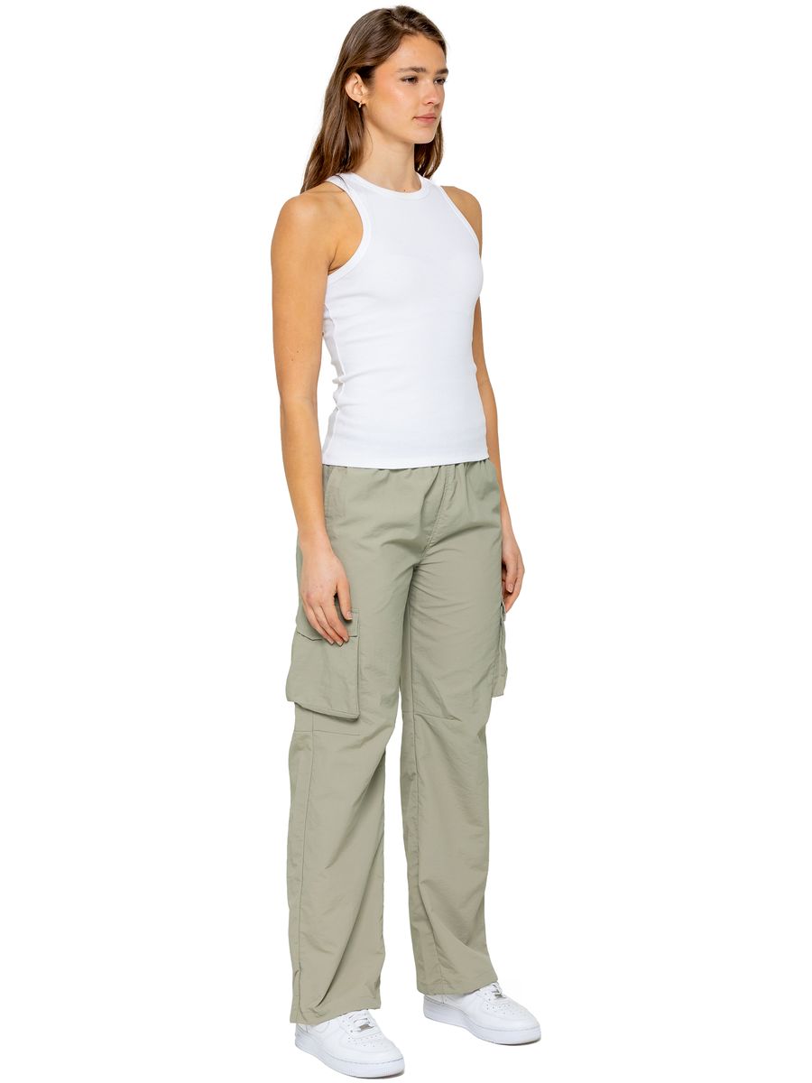 Leichte Parachute-Cargo-Hose mit weitem Bein