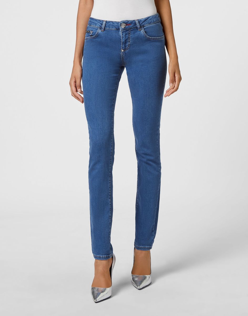 Slim-Fit Stretch-Denim-Jeggings