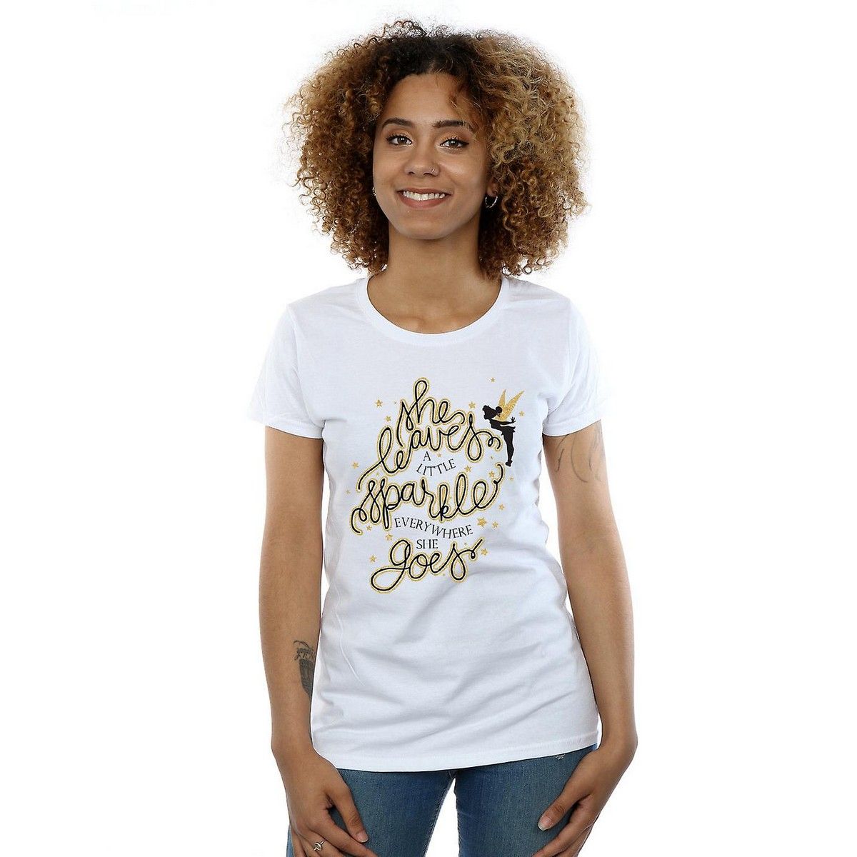 Verspieltes Grafik-T-Shirt mit Motiv
