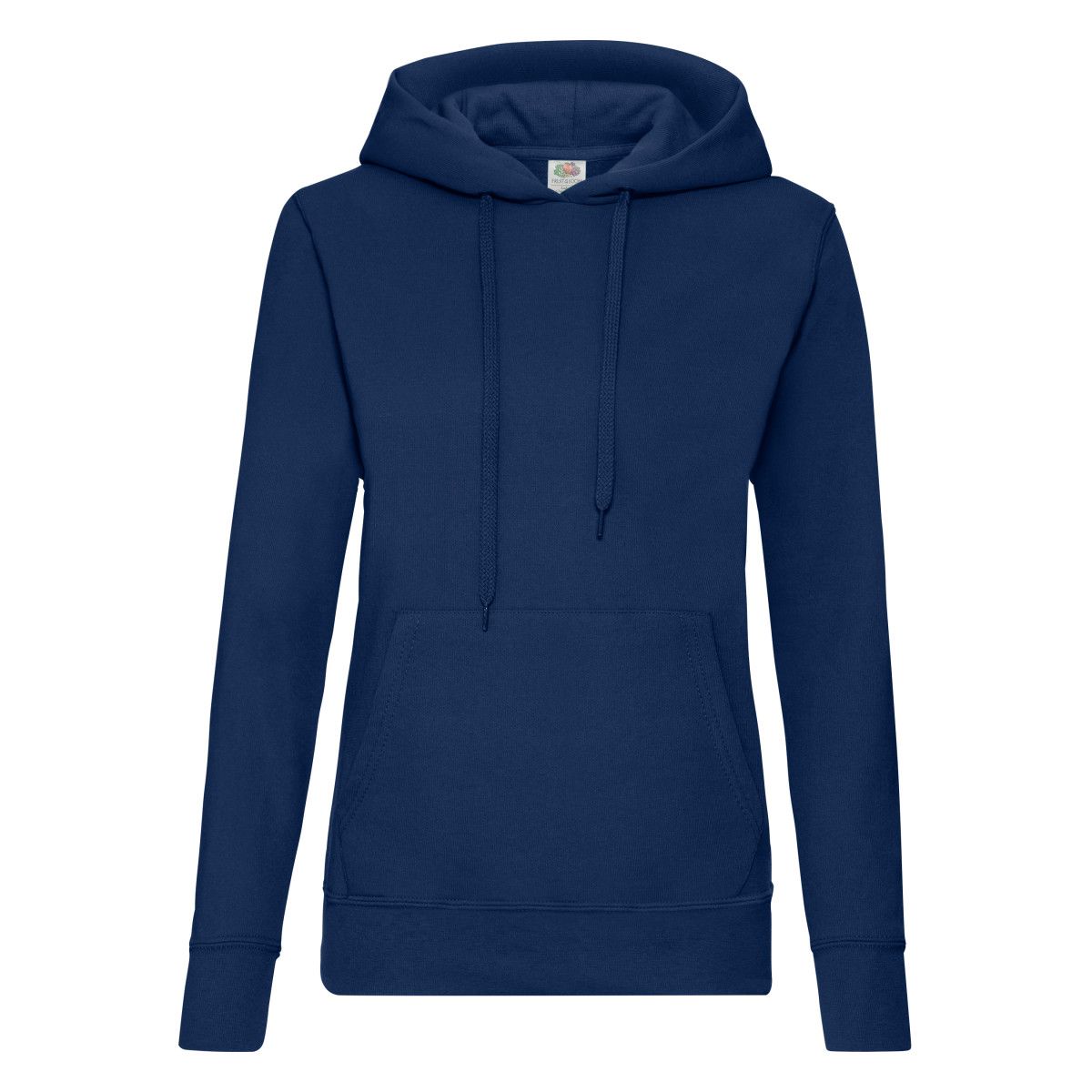 Klassischer Kapuzenpullover mit Kordelzug