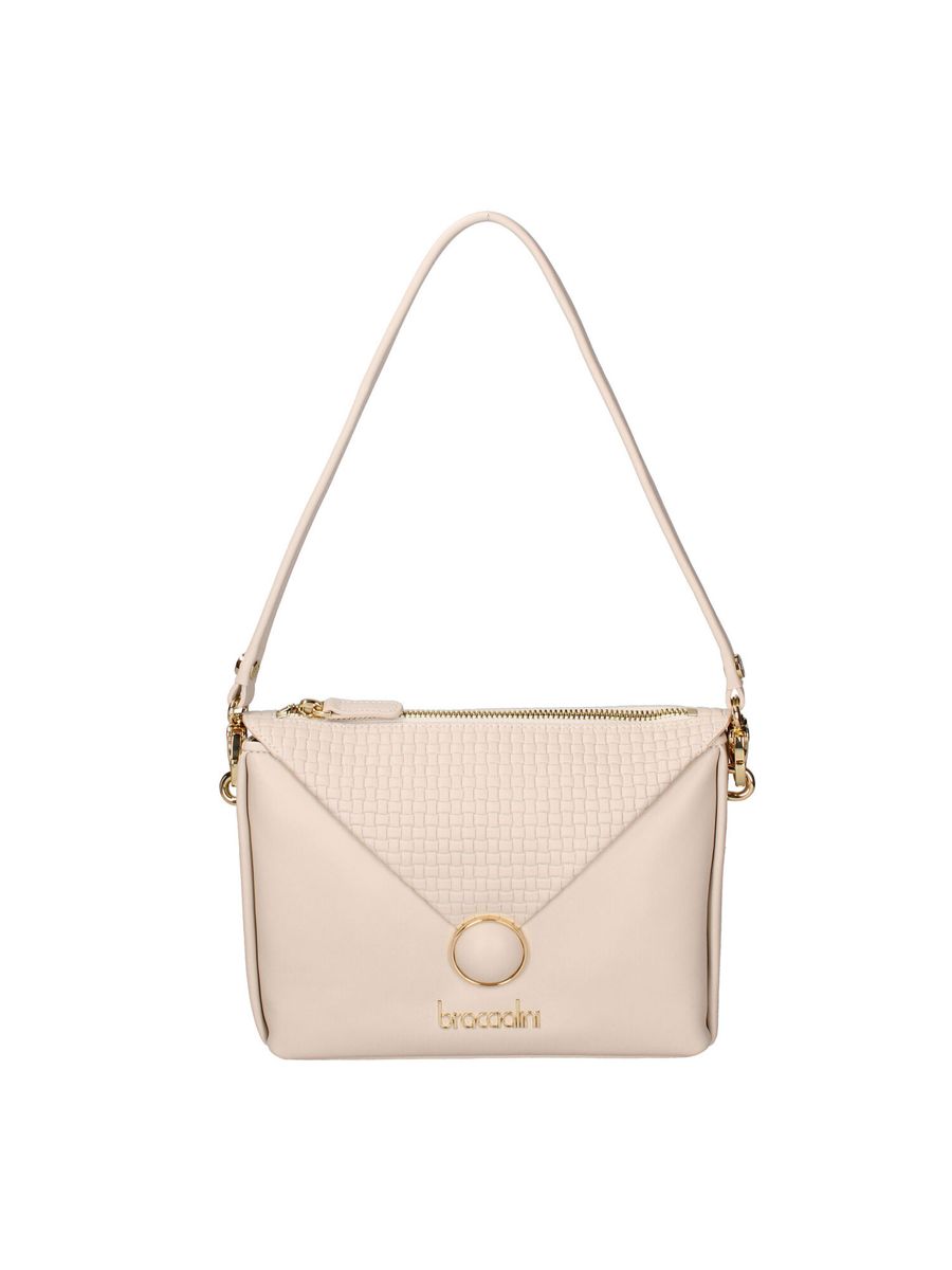 Hobo-Tasche mit dekorativem Kettendetail