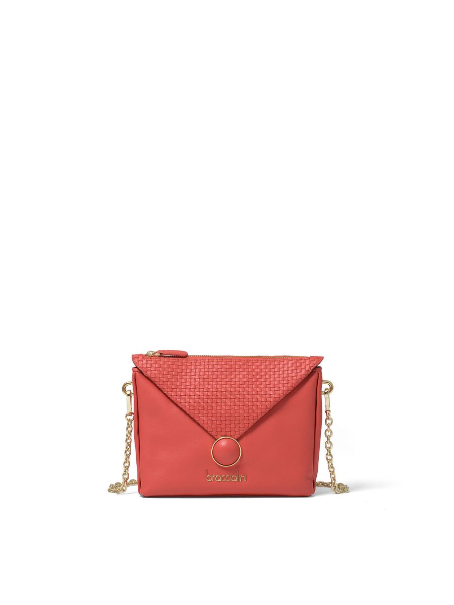 Hobo-Tasche mit dekorativem Kettendetail