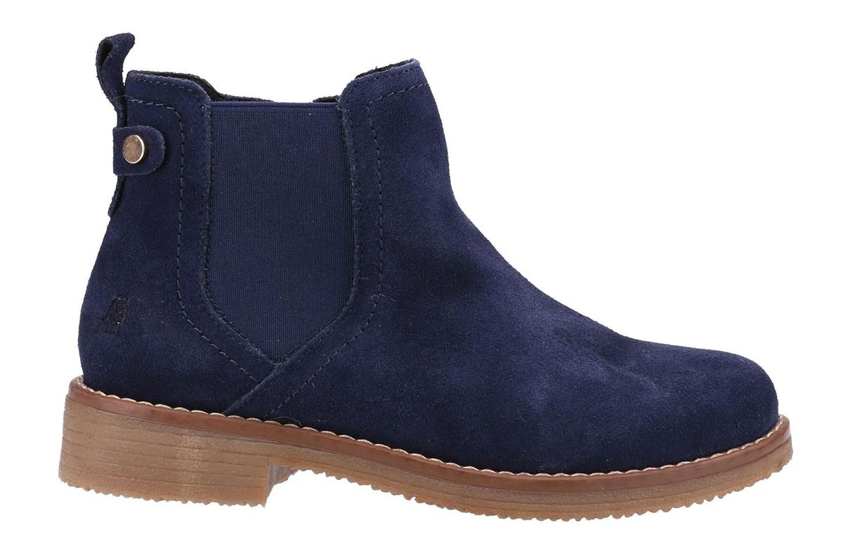 Chelsea-Boots aus Veloursleder mit Memory-Foam