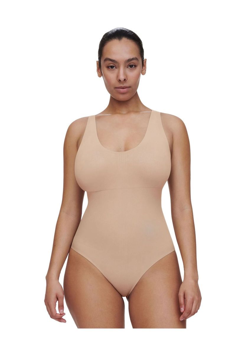 Nahtloser Shaping-Body mit Rundhalsausschnitt
