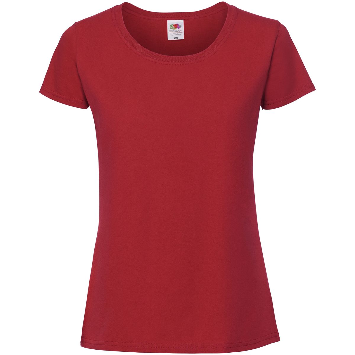 Tailliertes T-Shirt aus Premium-Baumwolle