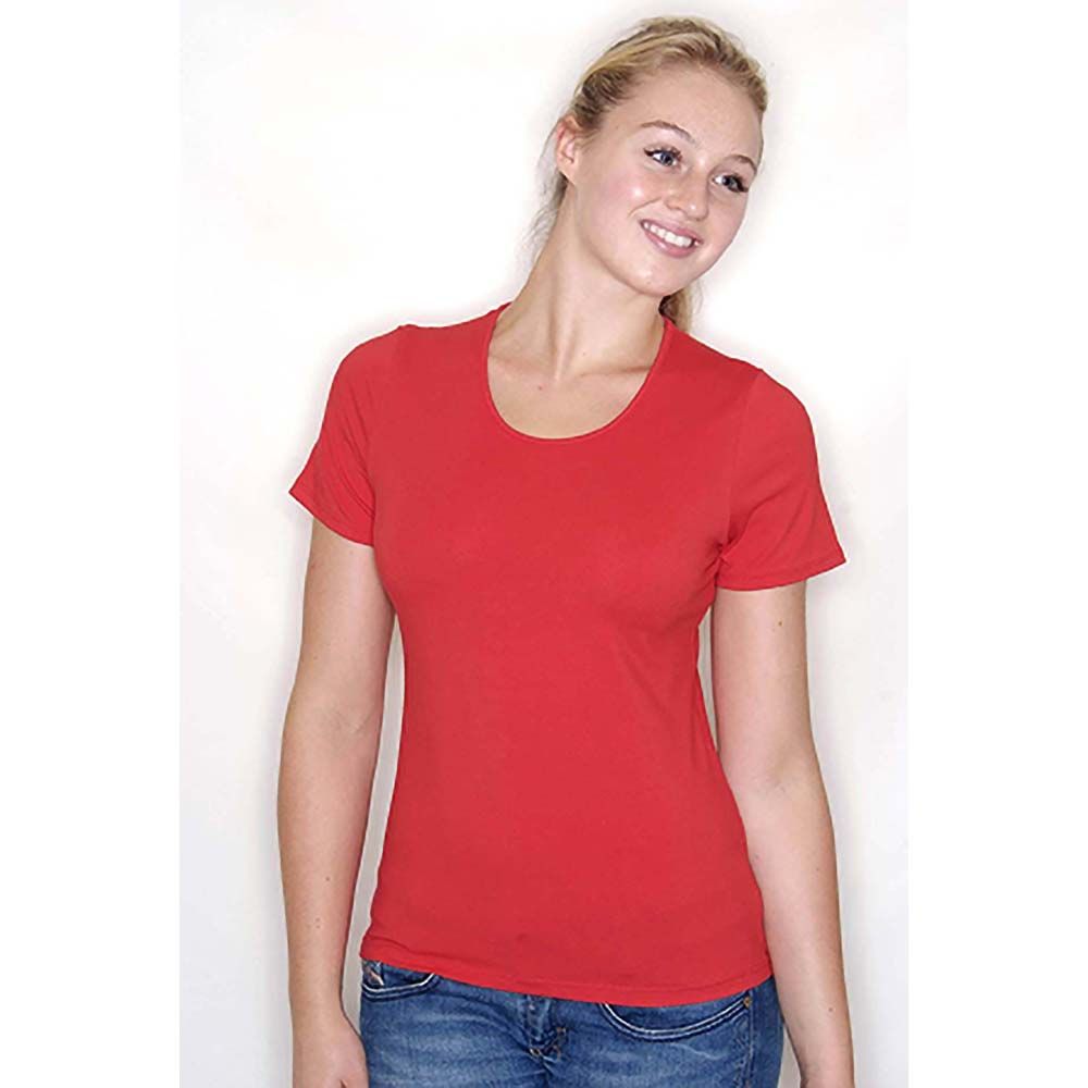 Tailliertes T-Shirt aus Premium-Baumwolle