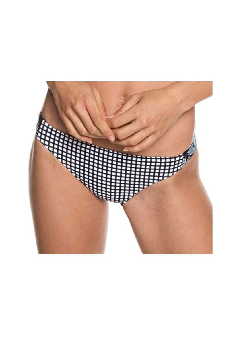 Bikini-Hose mit Gingham-Print