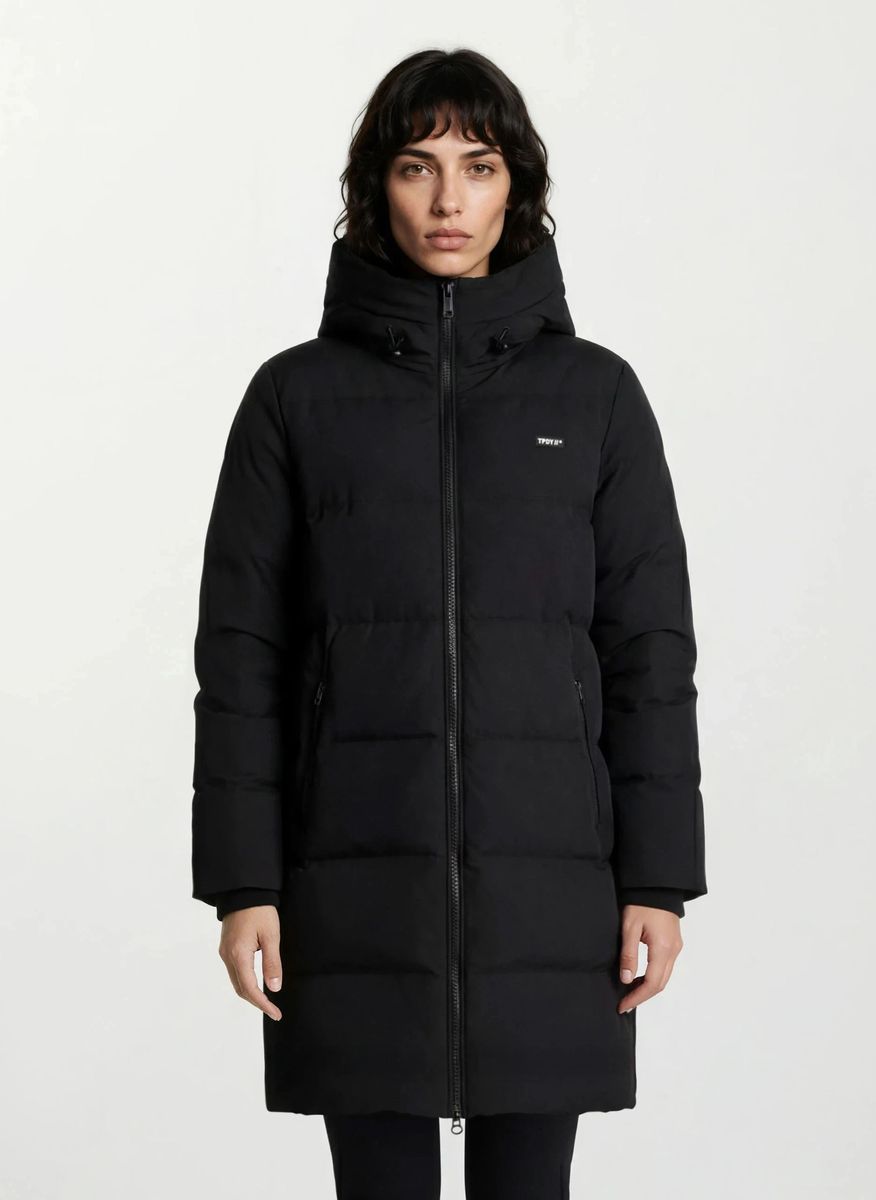 Gesteppte Oversize-Longjacke