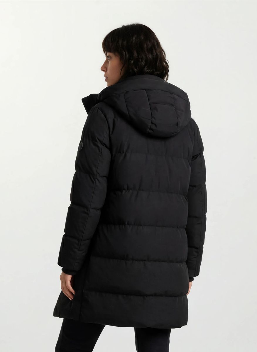 Gesteppte Oversize-Longjacke