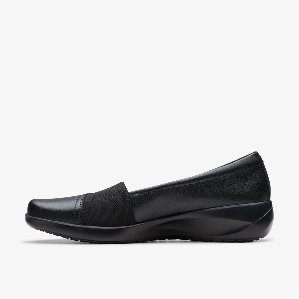 Professioneller Leder-Slipper mit Keilsohle